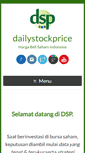 Mobile Screenshot of dailystockprice.net
